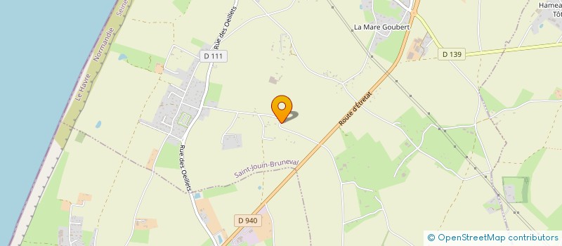 localisation de l'entreprise ALLARD IMMOBILIER  SAINT-JOUIN-BRUNEVAL