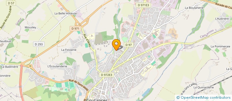 localisation de l'entreprise ALLARD STEPHEN ET CLAUDINE  COUTANCES