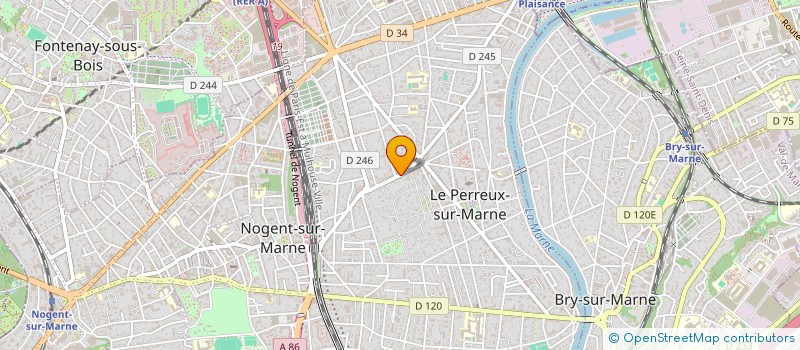localisation de l'entreprise ALLARIK à LE PERREUX-SUR-MARNE