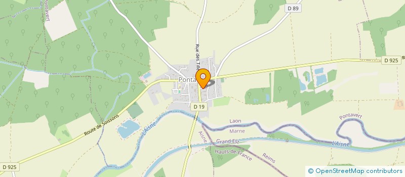 localisation de l'entreprise ALLART ET FILS à PONTAVERT