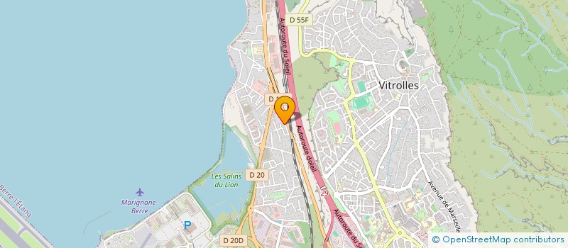 localisation de l'entreprise ALLART HOLDING à VITROLLES