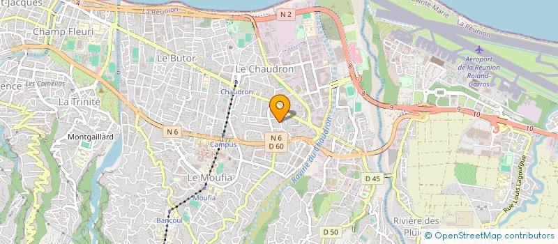 localisation de l'entreprise ALLAU à SAINT-DENIS