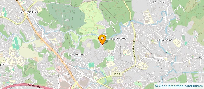 localisation de l'entreprise ALLAUCH FLO à MARSEILLE