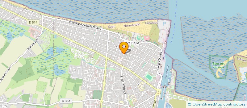 localisation de l'entreprise ALLAUIS  OUISTREHAM