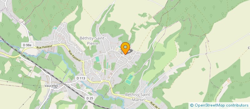 localisation de l'entreprise ALLAUME ARCHI CONSEIL  BETHISY-SAINT-PIERRE