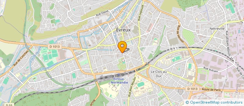 localisation de l'entreprise ALLAURE  EVREUX