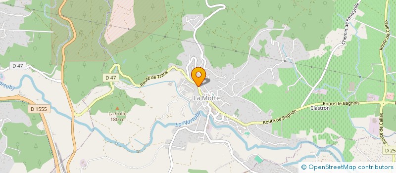 localisation de l'entreprise ALLAVENA  LA MOTTE