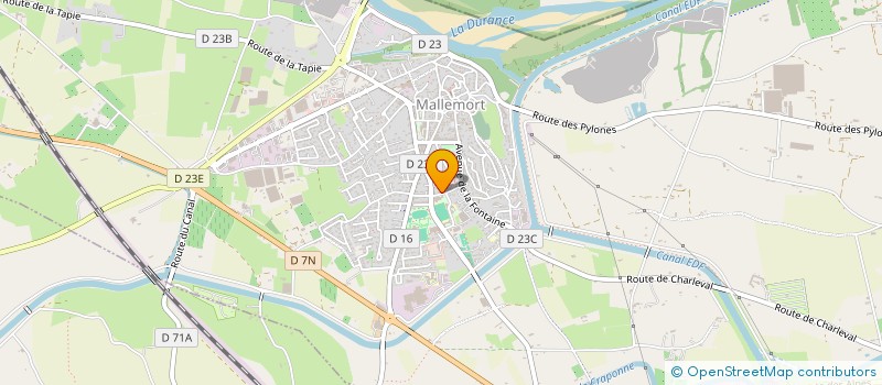 localisation de l'entreprise ALLAWEYJAU à MALLEMORT