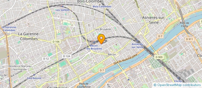 localisation de l'entreprise ALLAXIS  COURBEVOIE
