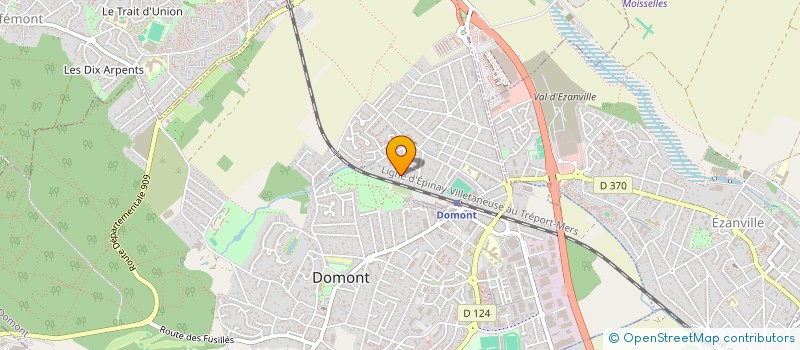 localisation de l'entreprise ALLAZ  DOMONT