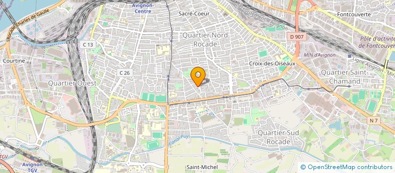 localisation de l'entreprise ALLBATIMENT  AVIGNON