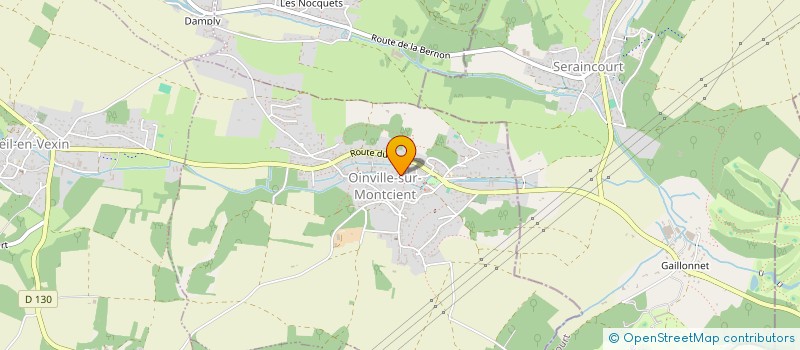 localisation de l'entreprise ALLCARDS  OINVILLE-SUR-MONTCIENT