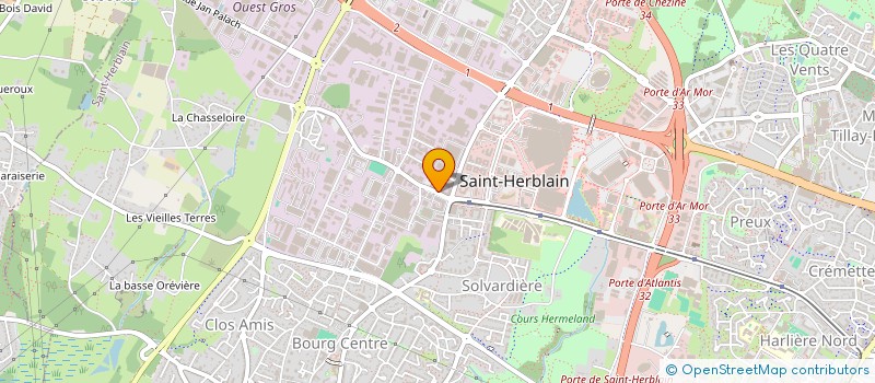 localisation de l'entreprise ALLCIBLE à SAINT-HERBLAIN