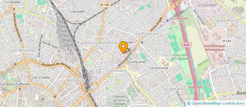 localisation de l'entreprise ALLCOV à TOULOUSE