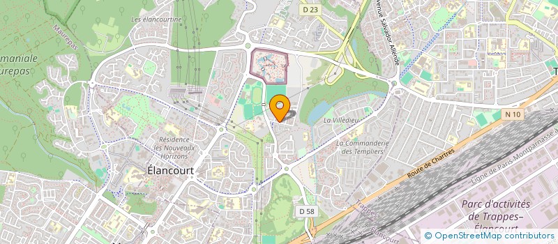 localisation de l'entreprise ALLCOVER  VILLIERS-SAINT-FREDERIC