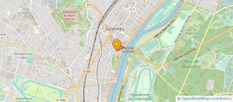 localisation de l'entreprise ALLDAI VALUE à SURESNES