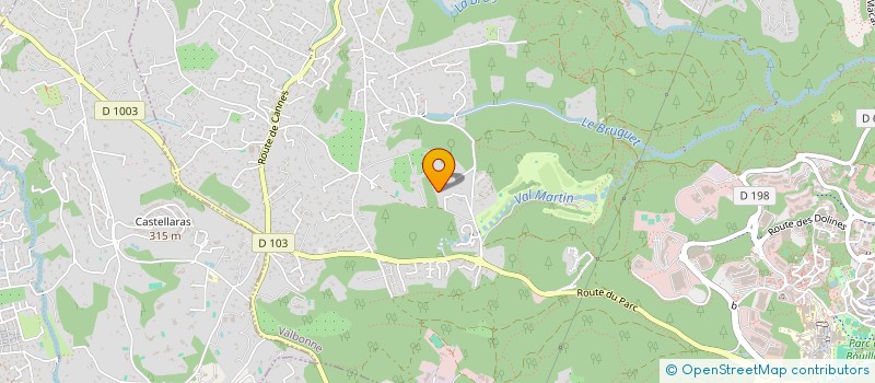 localisation de l'entreprise ALLDAY KAMBERRA  VALBONNE