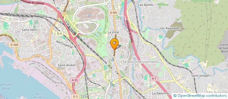 localisation de l'entreprise ALLDEX à MARSEILLE