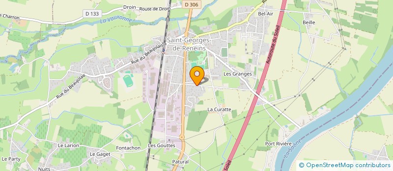 localisation de l'entreprise ALLDIS TRANSPORT  SAINT-GEORGES-DE-RENEINS