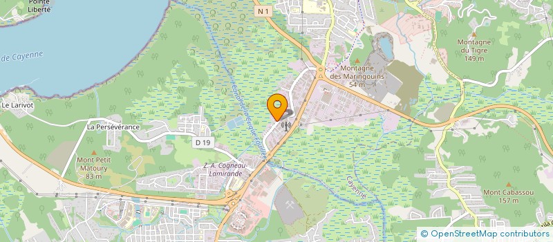 localisation de l'entreprise ALLDISIMMO  CAYENNE