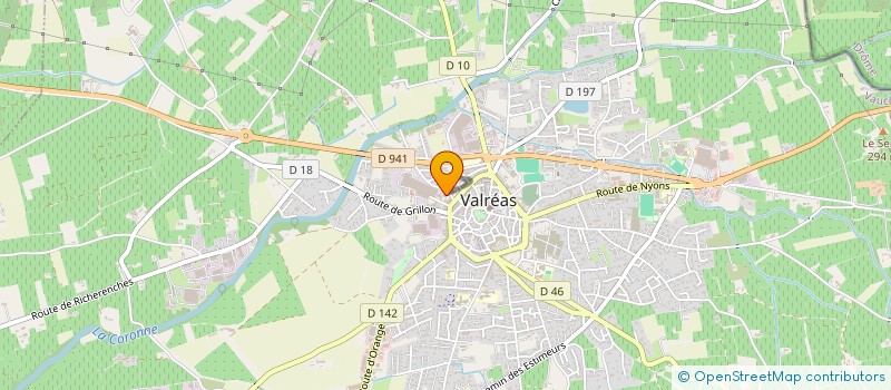 localisation de l'entreprise ALLE GO JJ à VALREAS