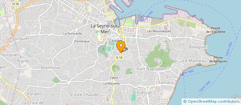 localisation de l'entreprise ALLE MILLE DELIZIE à LA SEYNE-SUR-MER
