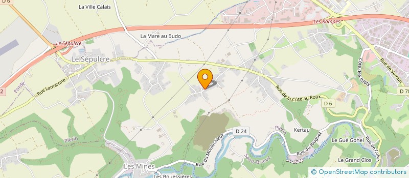 localisation de l'entreprise ALLE SUN 7  PLERIN