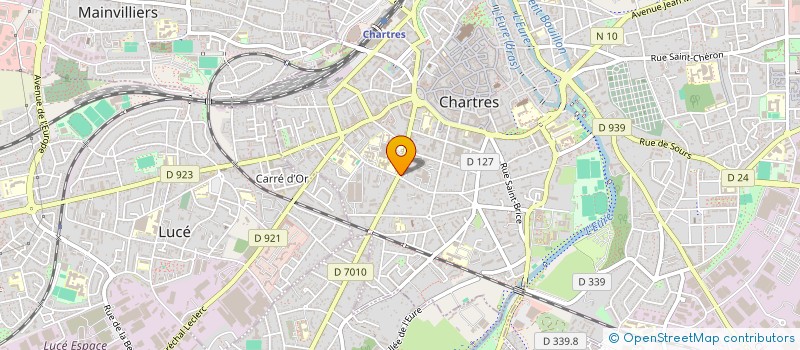 localisation de l'entreprise ALLEA 57 à CHARTRES