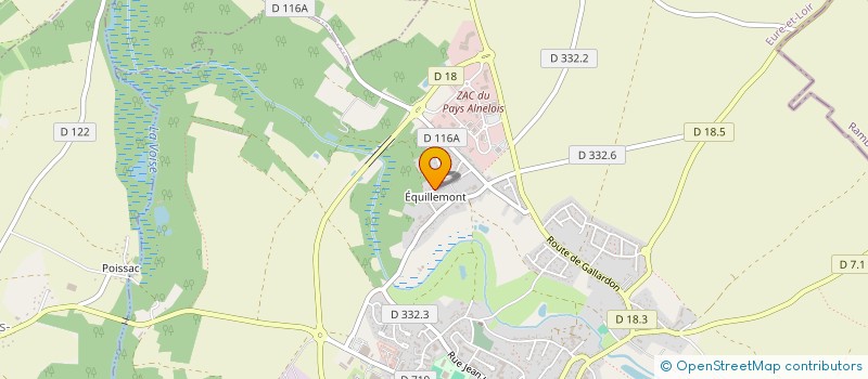 localisation de l'entreprise ALLEA INVESTISSEMENTS à CHARTRES