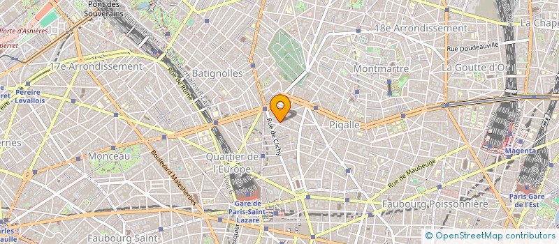 localisation de l'entreprise ALLEAUME ET GOULART à PARIS