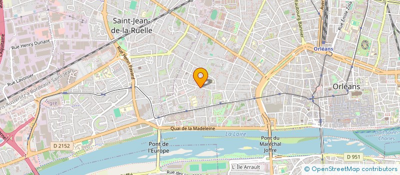 localisation de l'entreprise ALLECTUS INVEST à ORLEANS