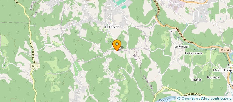 localisation de l'entreprise ALLEE CAVALIERE  SAINT ANDRE D'ALLAS