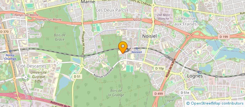 localisation de l'entreprise ALLEE DES NOYERS à NOISIEL
