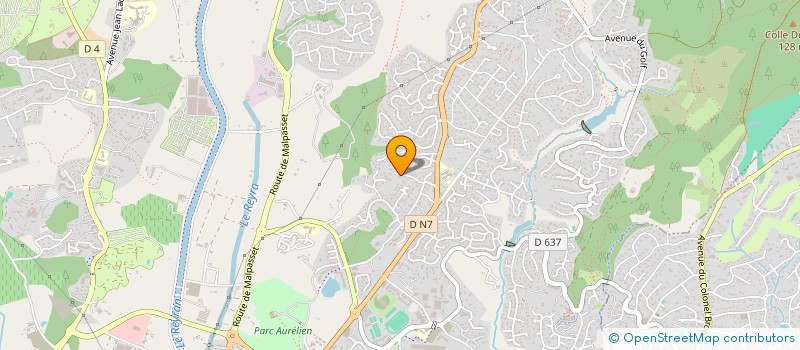 localisation de l'entreprise ALLEE DES YUCCAS à FREJUS