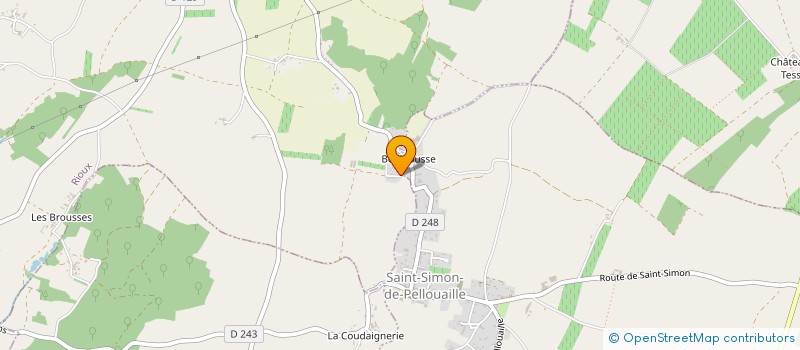 localisation de l'entreprise ALLEE DU CHATEAU  RIOUX