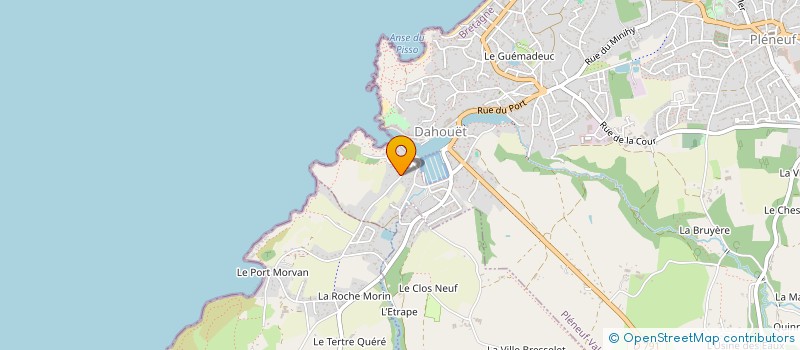 localisation de l'entreprise ALLEE INVESTISSEMENT  PLENEUF-VAL-ANDRE