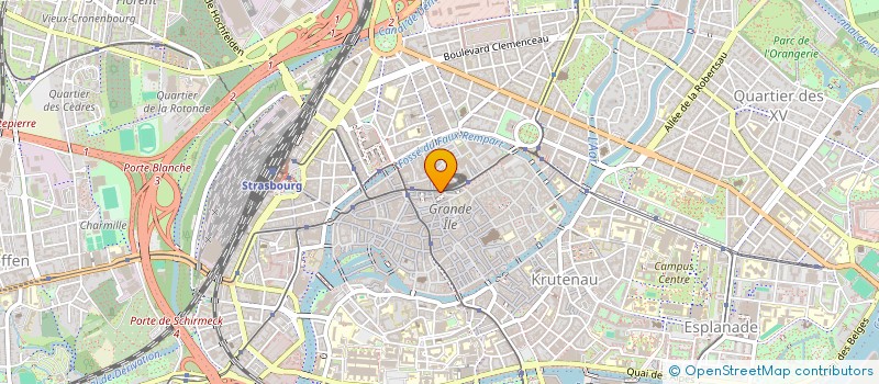 localisation de l'entreprise ALLEE VERTE TRANSACTIONS à STRASBOURG