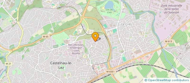 localisation de l'entreprise ALLEES PRIVEES à CASTELNAU-LE-LEZ