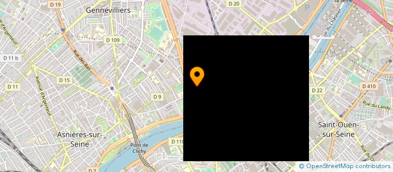 localisation de l'entreprise ALLEGORIA à ASNIERES-SUR-SEINE