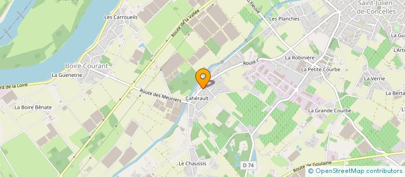 localisation de l'entreprise ALLEGORIES  SAINT-JULIEN-DE-CONCELLES