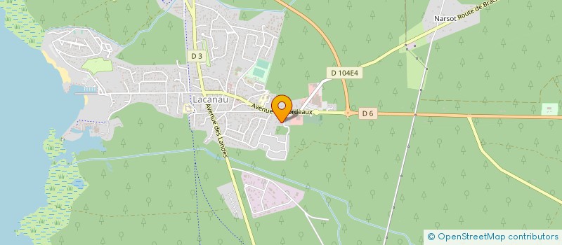 localisation de l'entreprise ALLEGORY PHARMA SOLUTIONS  LACANAU