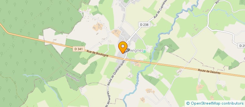 localisation de l'entreprise ALLEGOTY'S PARADISE  WIRWIGNES