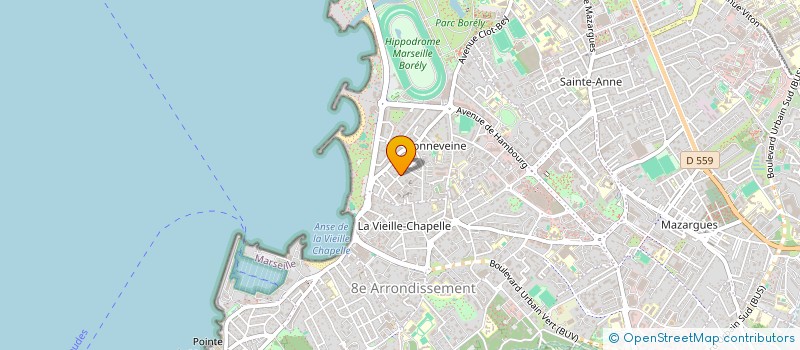 localisation de l'entreprise ALLEGRA à MARSEILLE