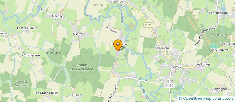 localisation de l'entreprise ALLEGRA  SAINT-MARTIN-DU-MONT