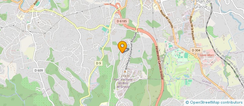 localisation de l'entreprise ALLEGRE BATIMENT à GRASSE