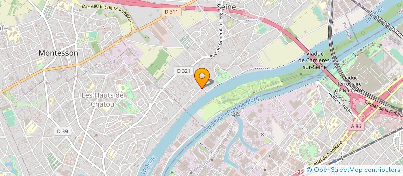 localisation de l'entreprise ALLEGRE ELECTRIC  CARRIERES-SUR-SEINE