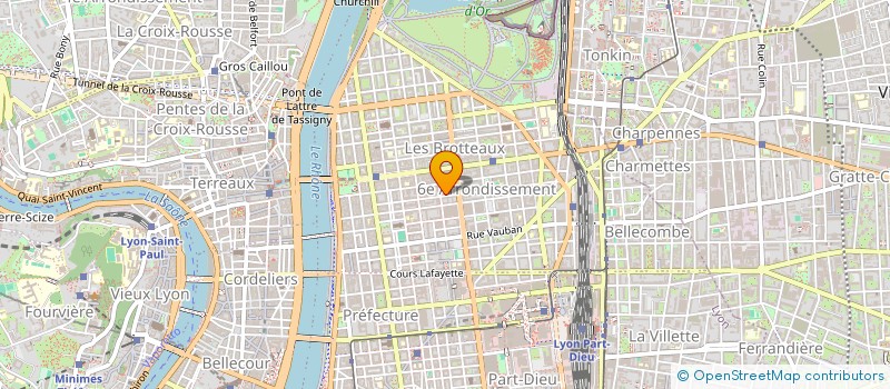 localisation de l'entreprise ALLEGRETTO à LYON