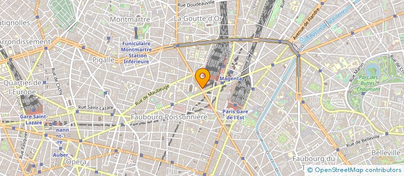 localisation de l'entreprise ALLEGRIA  PARIS