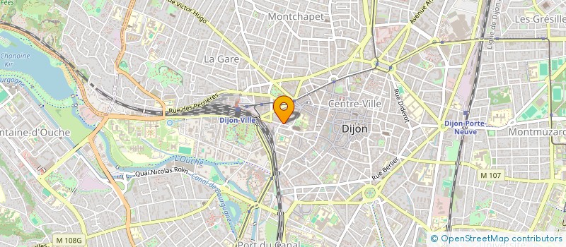 localisation de l'entreprise ALLEGRIA à DIJON