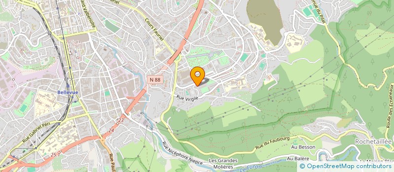 localisation de l'entreprise ALLEGRIA  SAINT-ETIENNE